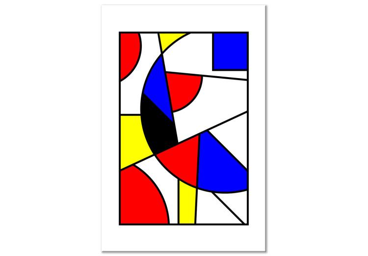 Modernistische Explosion (1-teilig) - Geometrie verschiedene Farben