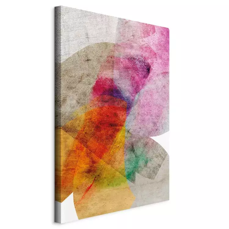 Kaleidoskop (1-teilig) Hochformat - Bunte Abstraktion