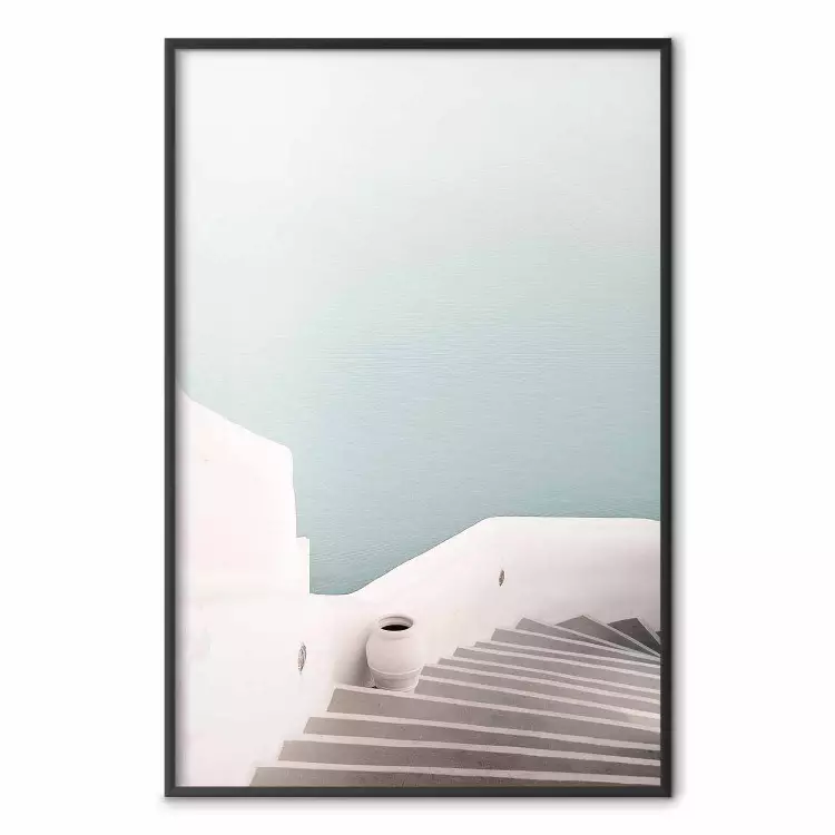 Sommerlicher Spaziergang - Architektur vor maritimem Panorama