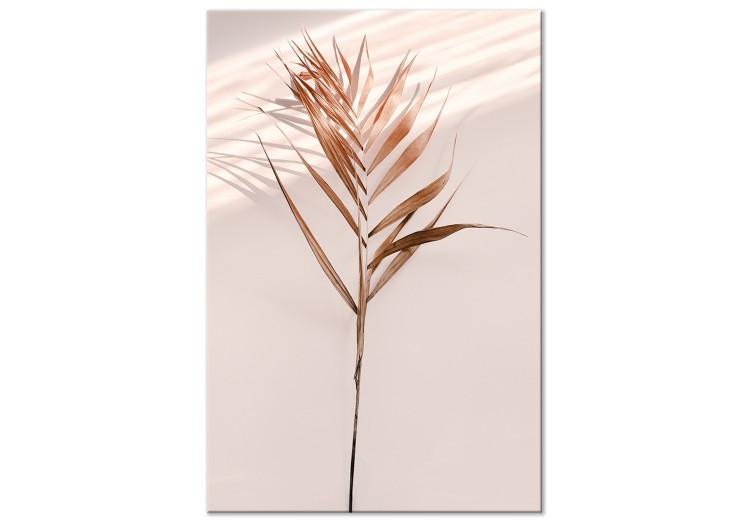 Exotischer Schatten (1-teilig) - Sepia-Palmenblätter