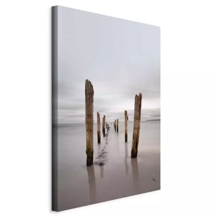Scheinbare Ruhe (1-teilig) Hochformat - Meereslandschaft