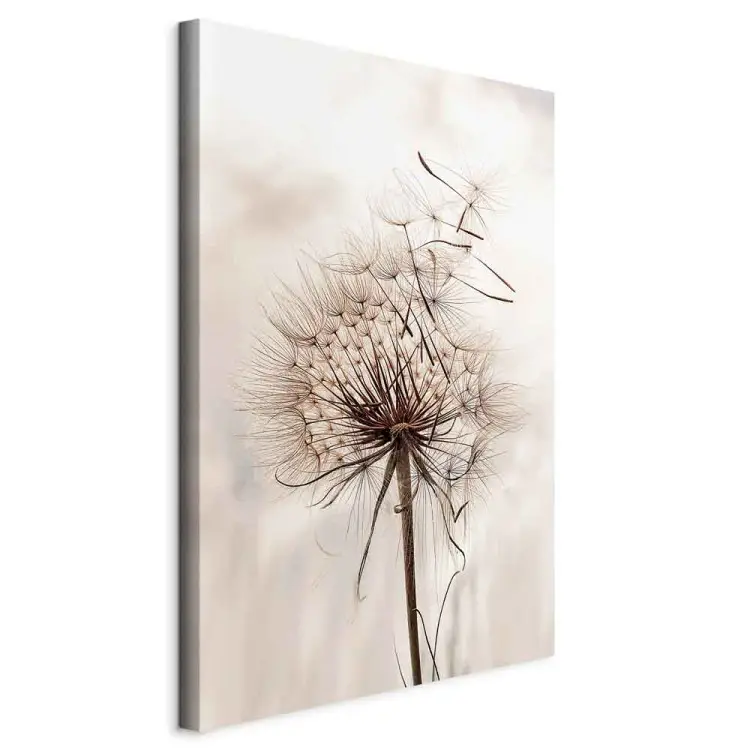 Magnetischer Hauch Hochformat - Pusteblume im Wind