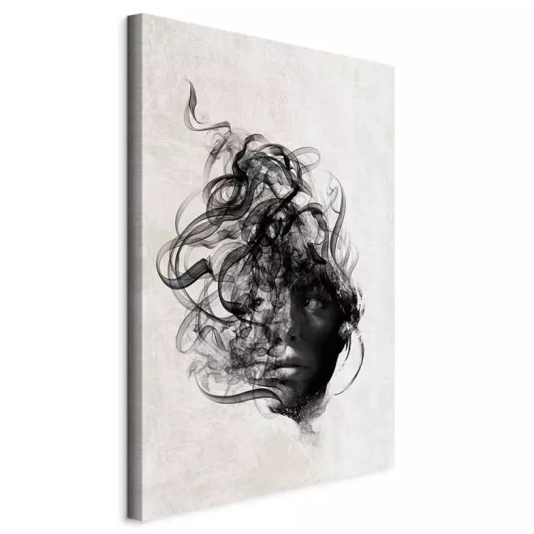 Zerstreute Gedanken (1-teilig) Hochformat - Abstrakt