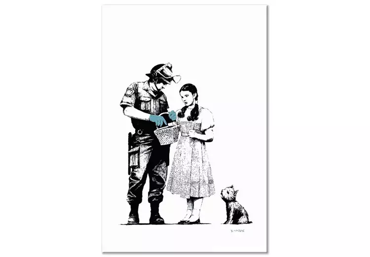 Dorothy and Policeman (1 Part) Vertical