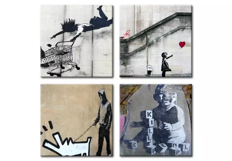 Banksy - vier originelle Ideen