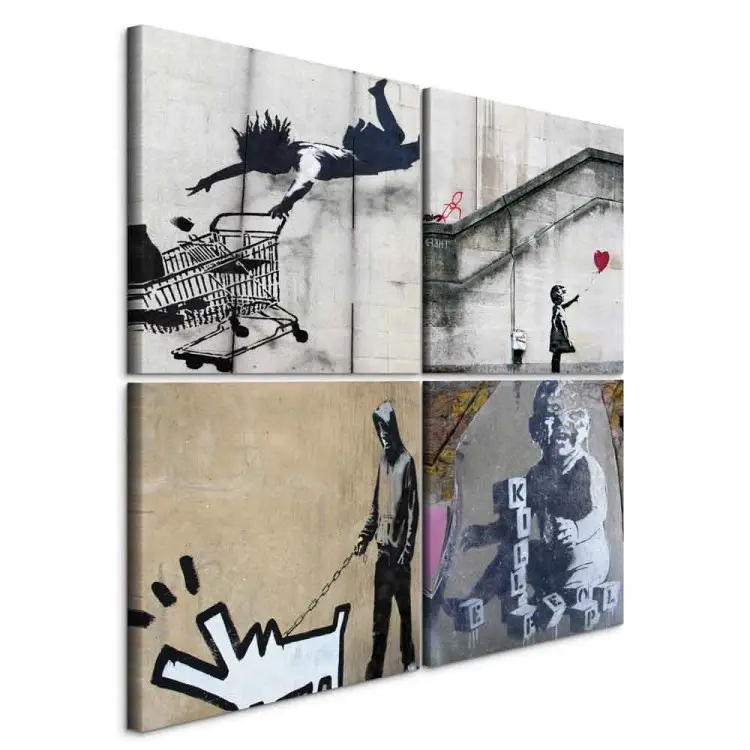 Banksy - vier kreative Ideen