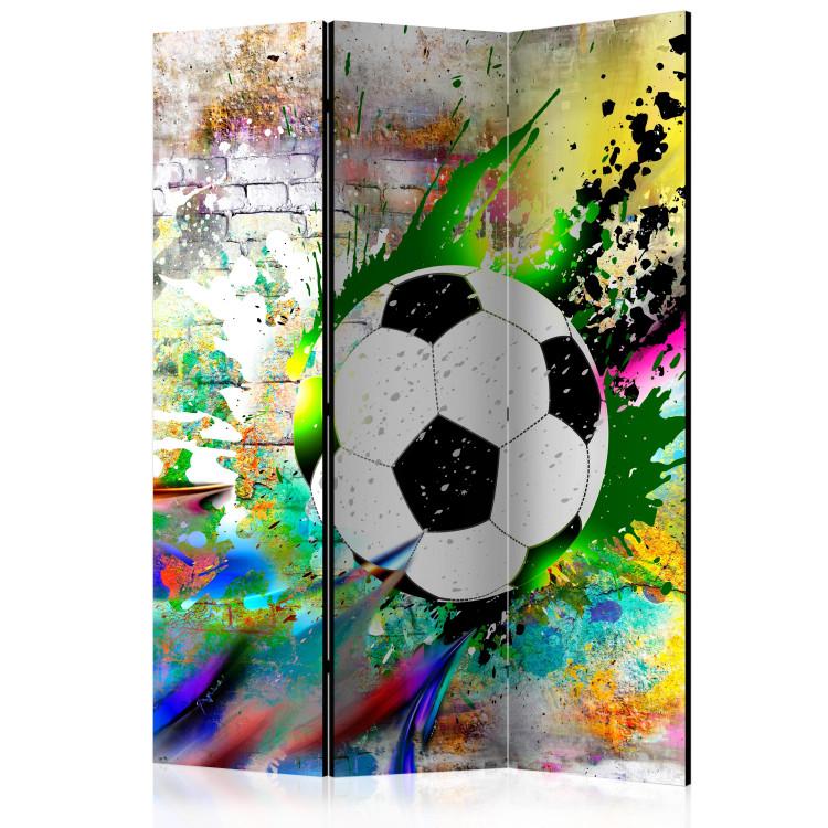 Städtisches Spiel (3-teilig) - Fußball auf Ziegelsteinen