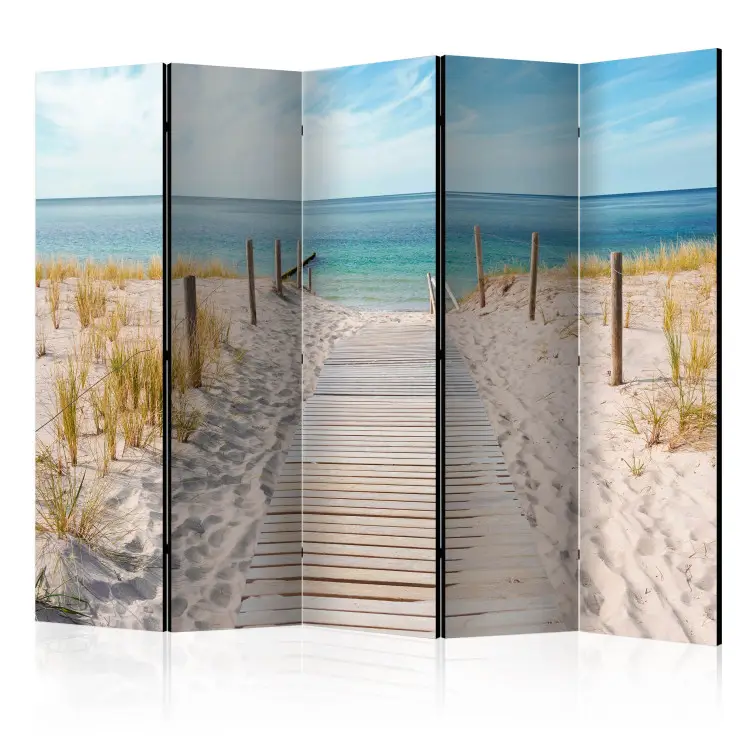 Urlaub am Meer II - Sommerlandschaft am Strand vor dem Meer