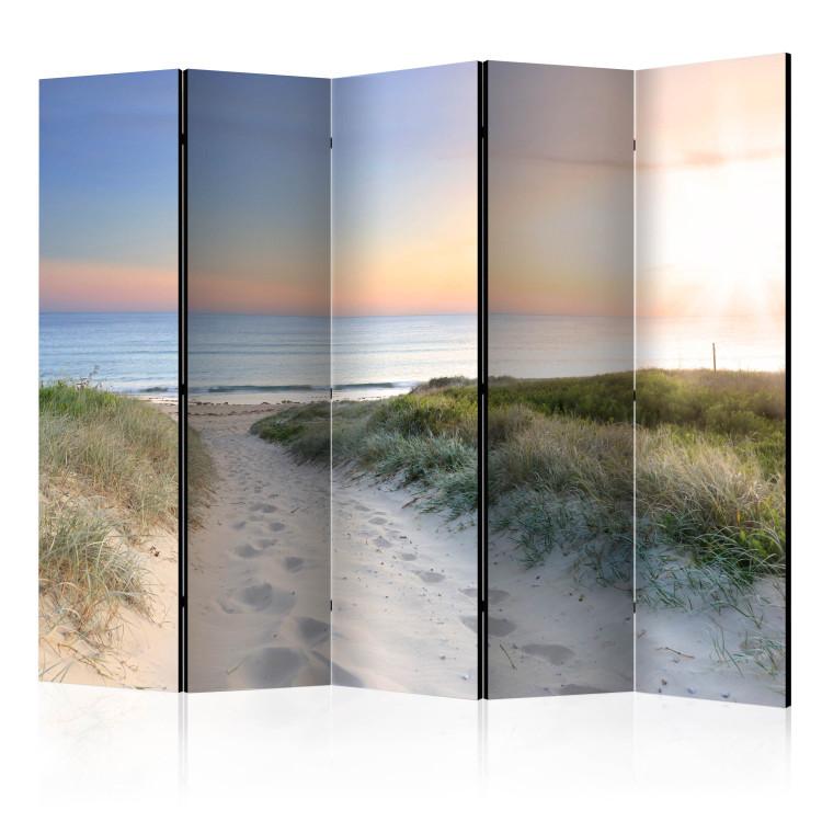 Paravent Morning walk on the beach II [Room Dividers]
