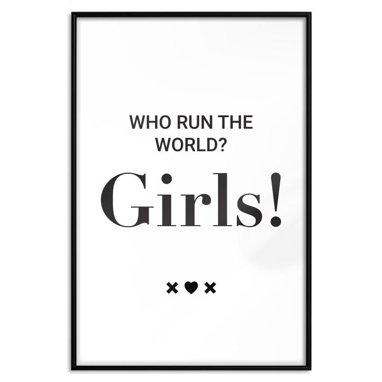 Who Run The World? Girls! - Schwarze englische Zitate