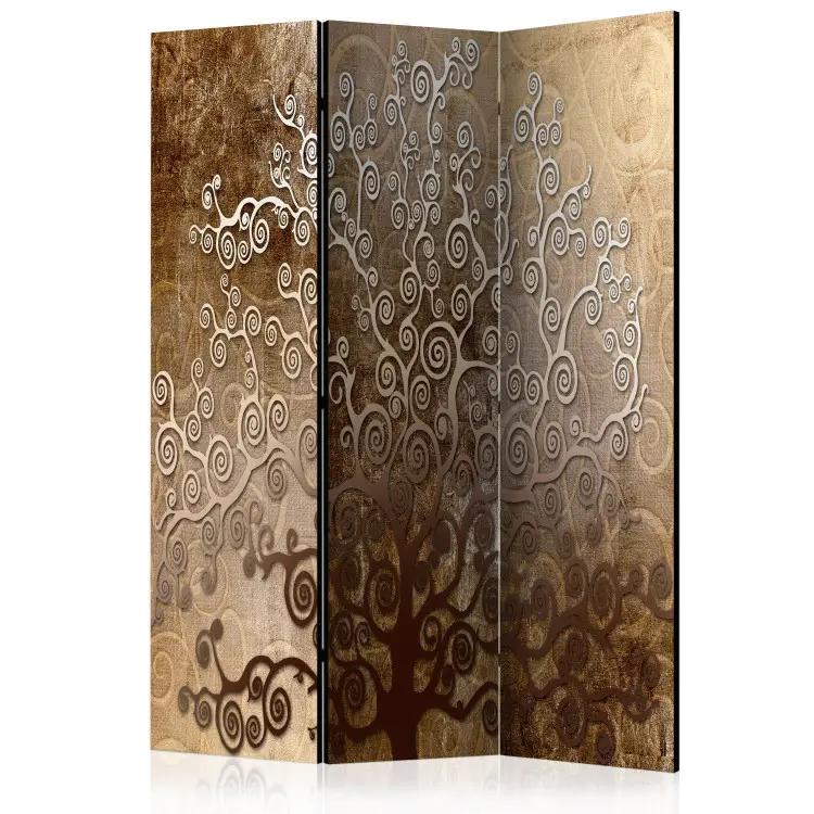 Klimts Goldener Baum - Elegante Komposition mit Pflanzen