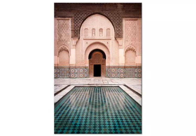 Blauer Hauch (1-teilig) Hoch - Arabische Architektur