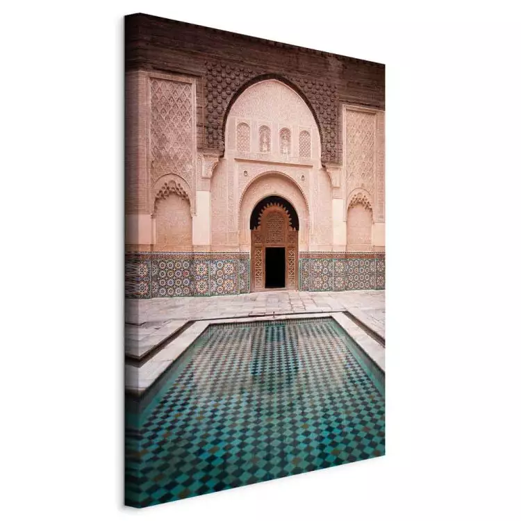 Blauer Hauch (1-teilig) Hoch - Arabische Architektur