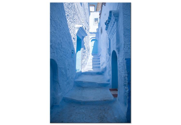 Architektur des Blaus (1-teilig) Hoch - Arabische Treppen in Marokko