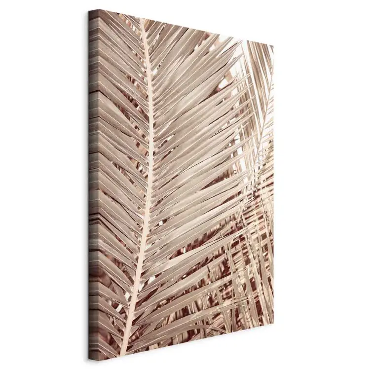 Beige Palme vertikal