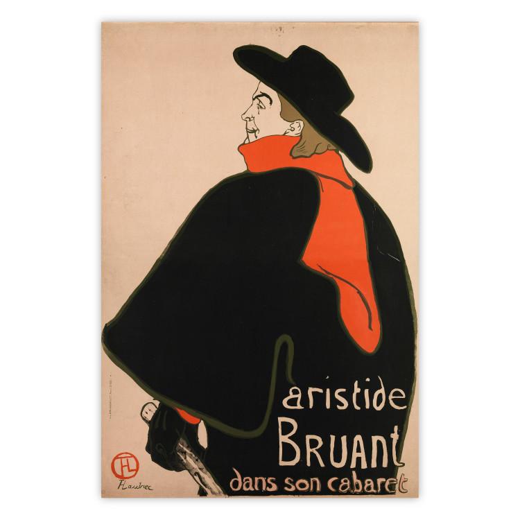 Aristide Bruant: In seinem Cabaret - Französische Beschriftungen