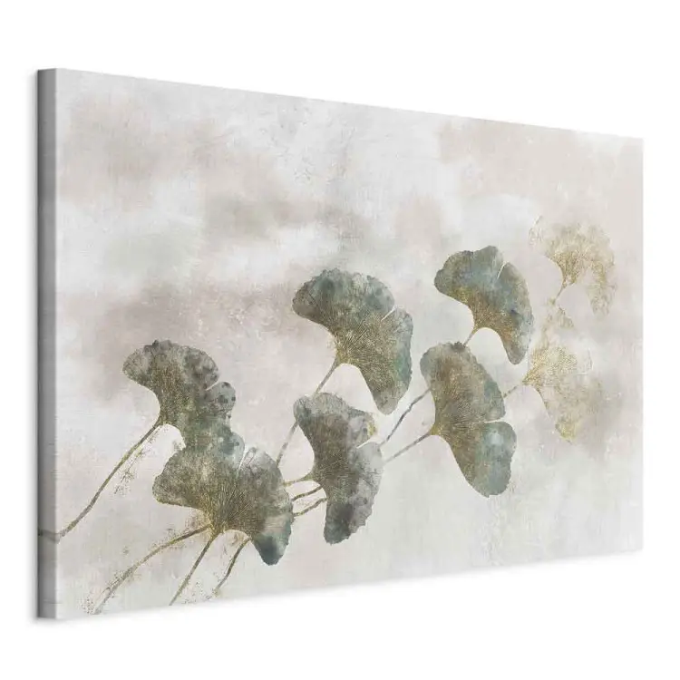Ginkgo im Sonnenschein Breit - Pflanzen im Boho-Stil