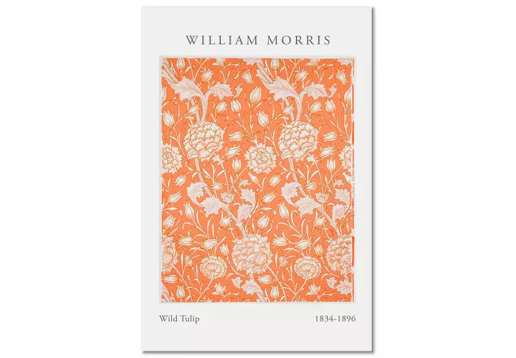 William Morris Tulpen (1-teilig) Vertikal - Pflanzliche Komposition