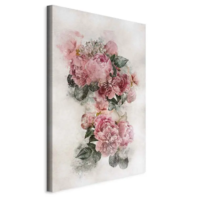 Pfingstrosen in voller Blüte - Rosa Blumen, hell