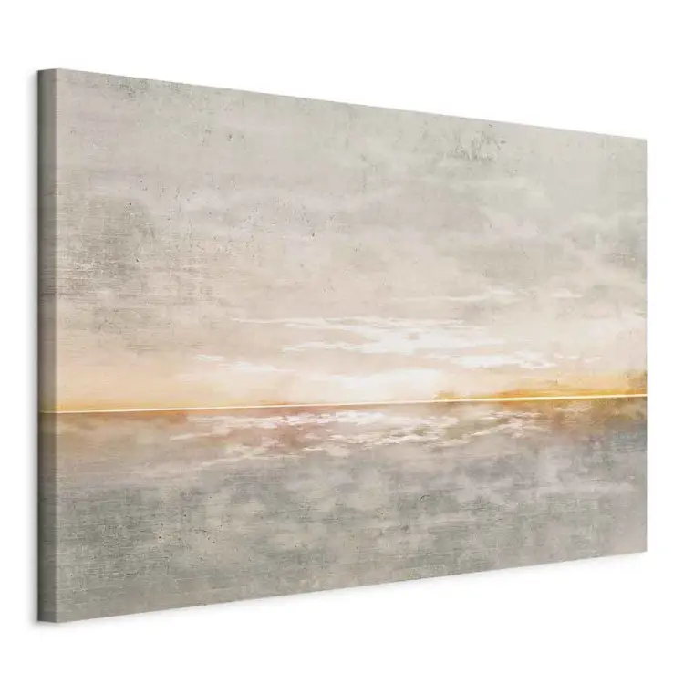 Sonnenuntergang - Meereslandschaft in warmen Strahlen