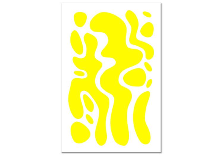 Geometrische Abstraktion (1-teilig) - Gelbe Formen & Figuren