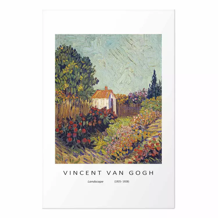 Landscape - Reproduction of Vincent Van Gogh in a Modern Edition