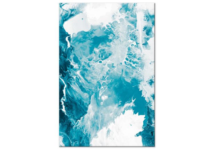 Abstract Blue - Marine Colors Reminiscent of Marble