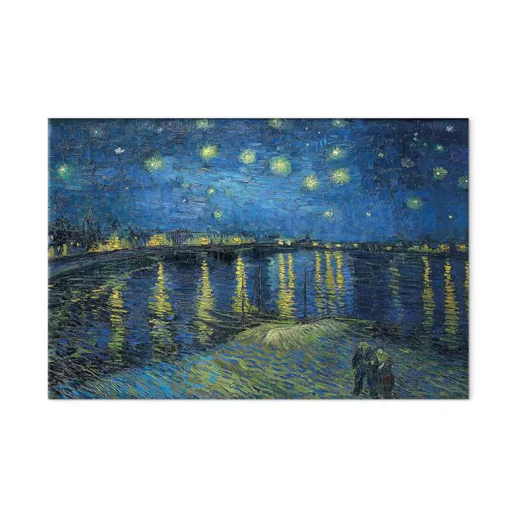Sternennacht über der Rhone