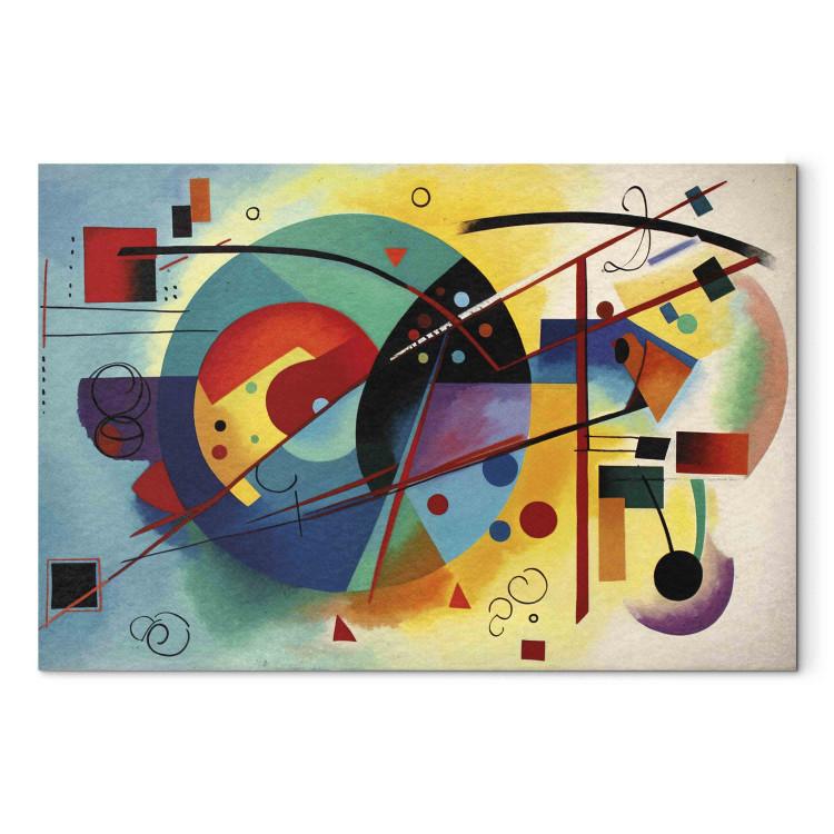 Colorful Abstraction - A Composition Inspired by Kandinsky’s Work