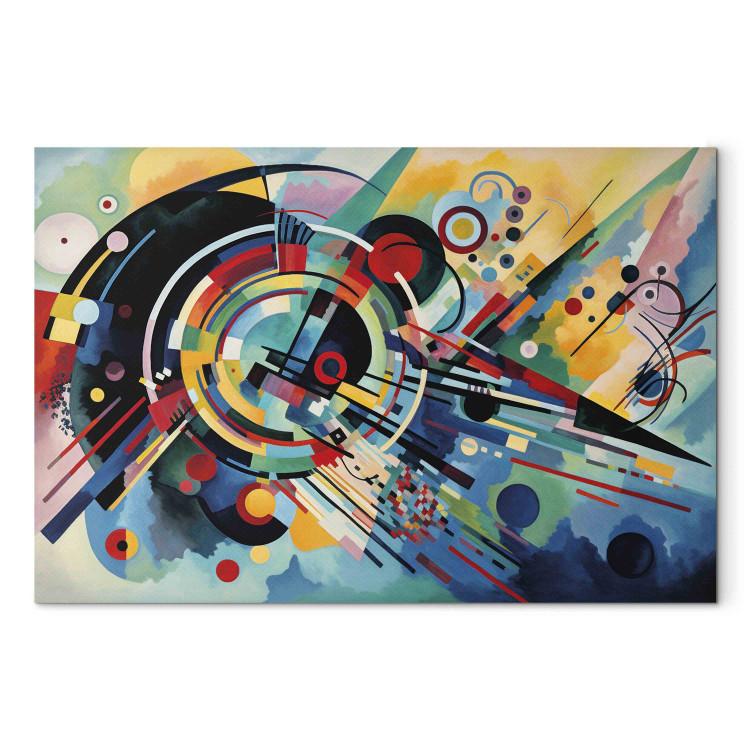 Color Detonation - Abstraction Inspired by Kandinsky’s Style