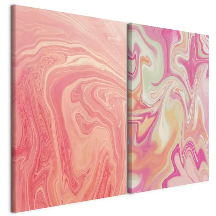 Fantasy Marble - kunstvolle Farbwirbel, pastellige Abstraktion