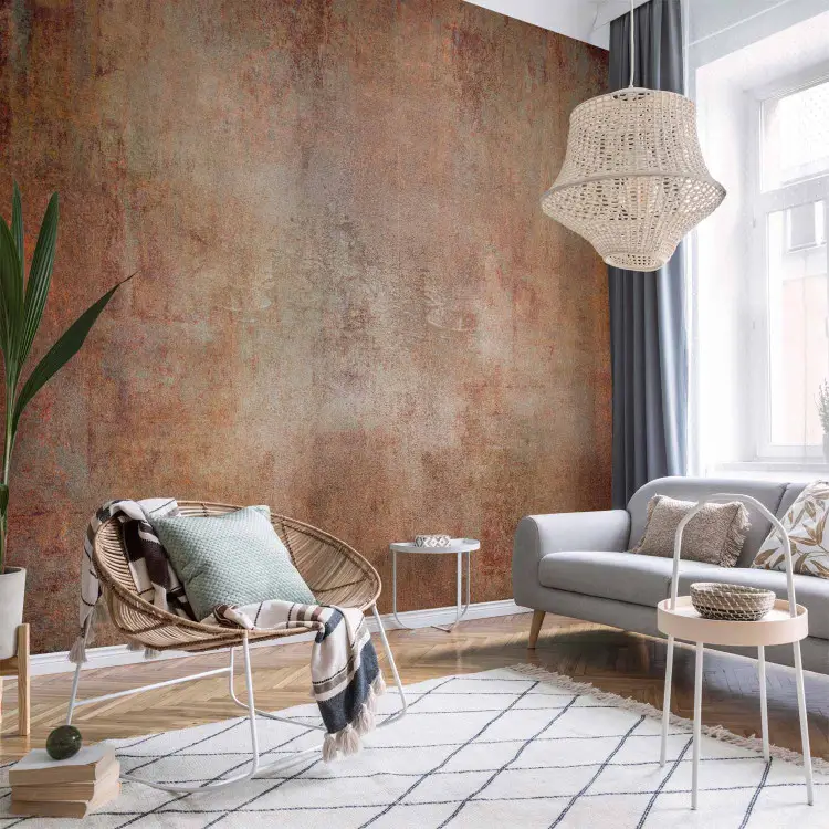 Rostige Bronze - antike Metalltextur mit subtiler Patina