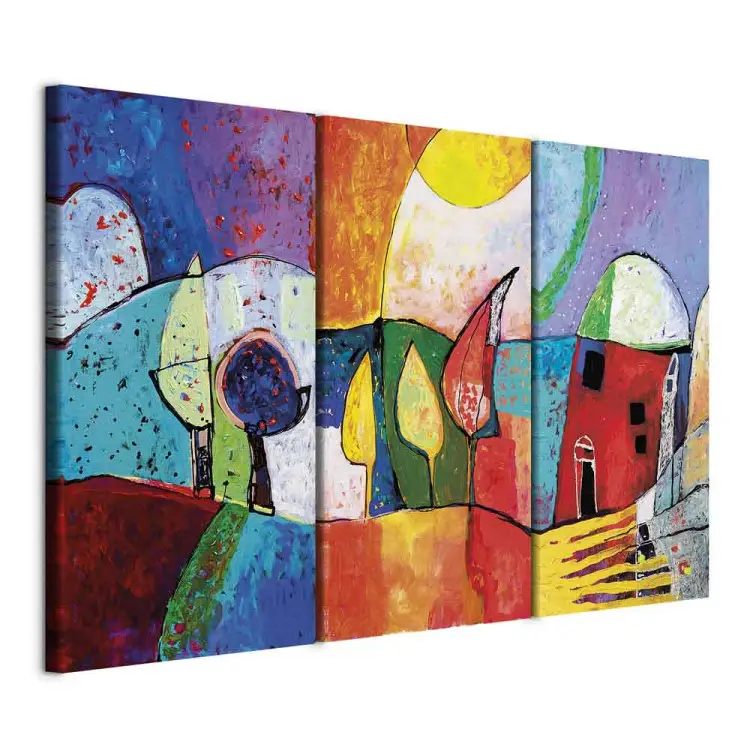 Bunte Landschaft 