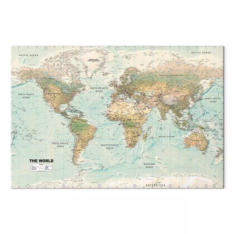 World Map: Beautiful World
