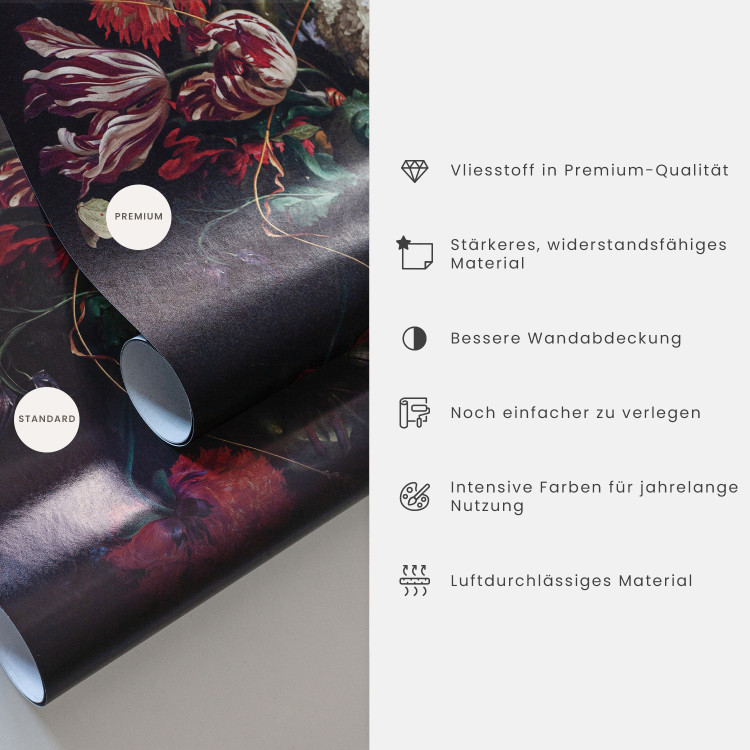 Fototapete Märchenhafte Abstraktion - Zarte Muster in kühlen Farbtönen mit Tiefe 61000 additionalImage 5