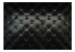 Fototapete Luxus - Imitation einer schwarzen gesteppten Lederstruktur 61010 additionalThumb 1