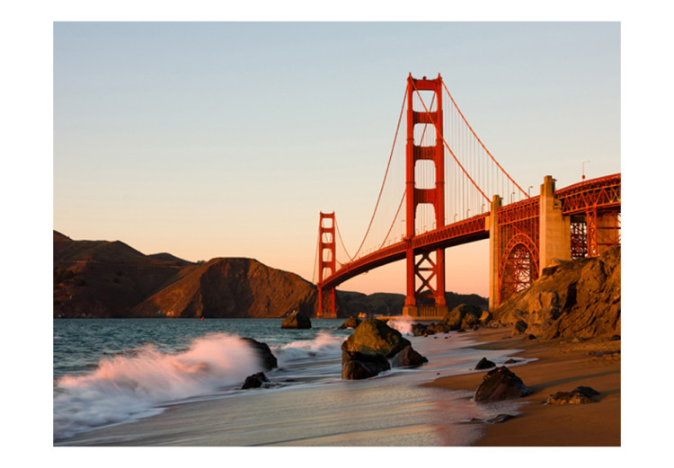 Fototapete Golden Gate Brücke - Sonnenuntergang , San Francisco 59740 additionalImage 1