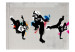 Vlies Fototapete Monkey dance - street art 60550 additionalThumb 1