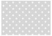 Vliestapete Fröhliche Pünktchen - Geometrische Formen in Weiß einfarbig 60790 additionalThumb 1