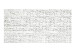 Vliestapete Weiße 3D-Steinwand - Hintergrund mit weißem rohem Ziegelsteinmuster 60931 additionalThumb 1