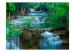 Vliestapete Natur in Thailand - Wasserfälle die in Wasser im Wald fließen 60041 additionalThumb 1