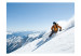 Vliestapete Extremsportarten - Skifahren im Schnee in den hohen Bergen 61161 additionalThumb 1