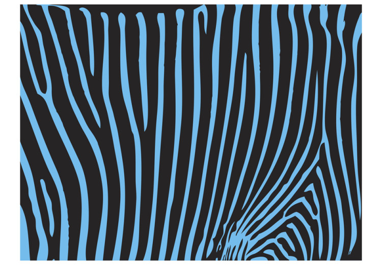 Vlies Fototapete Zebra pattern (türkis) 61012 additionalImage 1