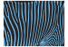 Vlies Fototapete Zebra pattern (türkis) 61012 additionalThumb 1