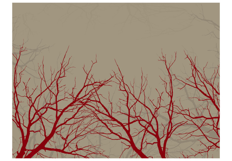 Fototapete Red-hot branches 60432 additionalImage 1