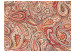 Vliestapete Orientalische Note - Hintergrund mit Ornamenten im Retro-Stil 60814 additionalThumb 1