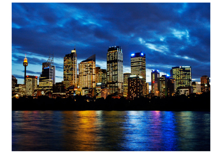 Fototapete Abendhimmel über Sydney 59944 additionalImage 1