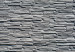 Vliestapete Graue Steinwand - Klassischer Granithintergrund mit 3D-Effekt-Illusion 60986