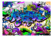 Vliestapete Graffiti: violet theme 60547 additionalThumb 1