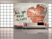 Vlies Fototapete Love is all you need - Künstlerisches Mural mit Liebesmotiv 60757